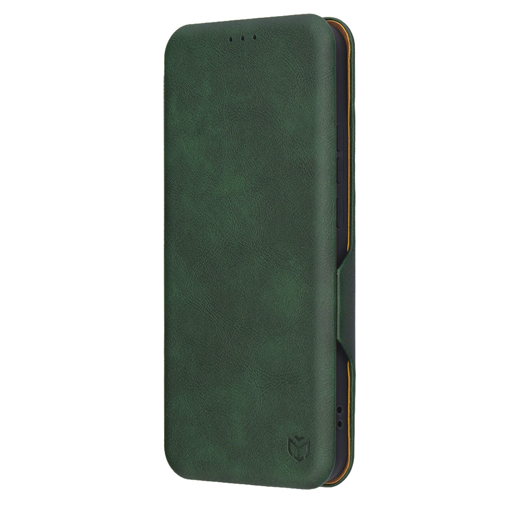 Deksel til Oppo Reno13, Techsuit, Safe Wallet Plus, Grønn