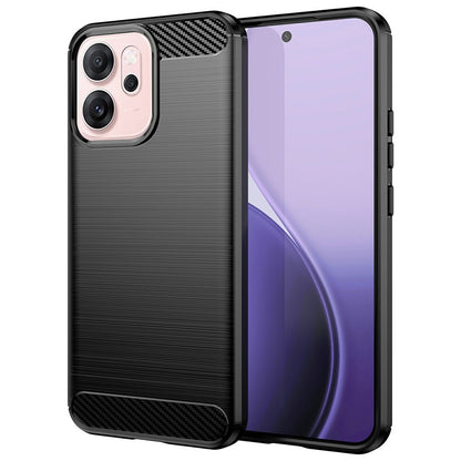 Deksel til Oppo Reno14 F, Techsuit, Karbon, Svart