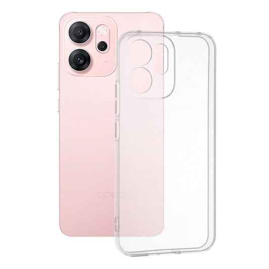Deksel for Oppo Reno14 FS 5G / Reno14 F, Techsuit, Klar, Transparent