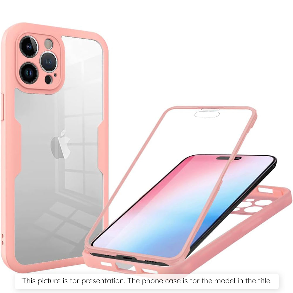 Deksel for Oppo Reno14 FS 5G / Reno14 F, Techsuit, ColorVerse 360, Rosa