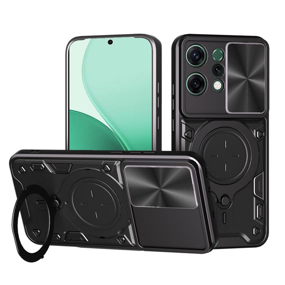 Deksel for Oppo Reno14, Techsuit, CamGuard Pro, Svart