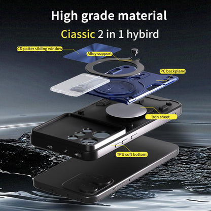 Deksel for Oppo Reno14, Techsuit, CamGuard Pro, Svart