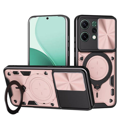 Deksel for Oppo Reno14, Techsuit, CamGuard Pro, Rosa