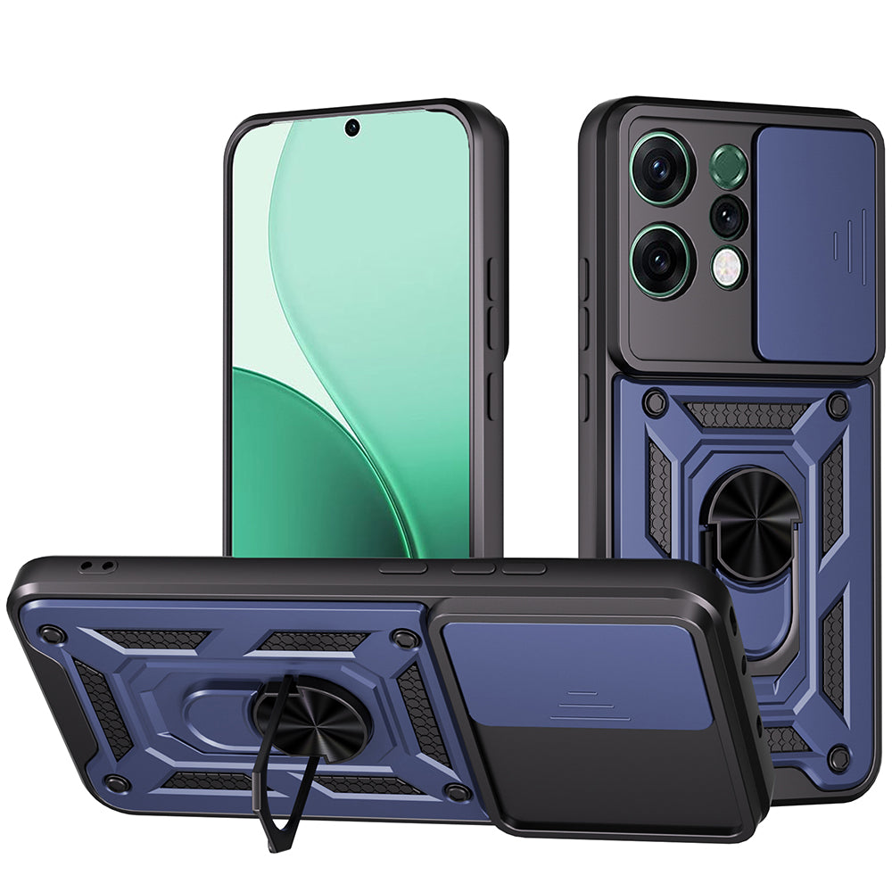 Deksel for Oppo Reno14, Techsuit, CamShield, Blå