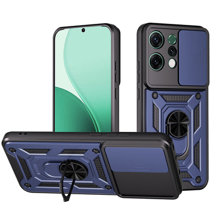 Deksel for Oppo Reno14, Techsuit, CamShield, Blå