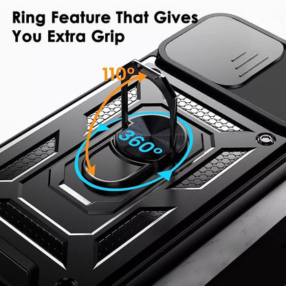 Deksel for Oppo Reno14, Techsuit, CamShield, Blå