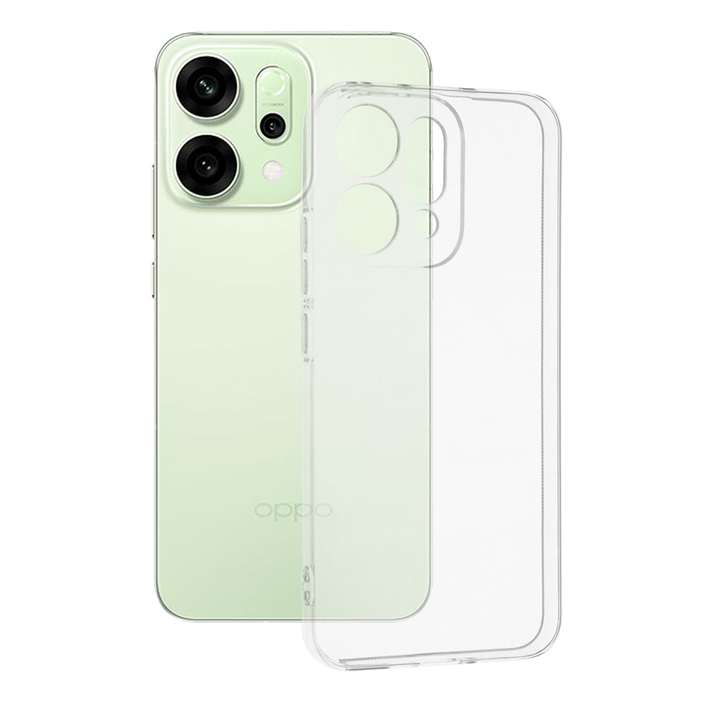 Deksel for Oppo Reno14, Techsuit, Klar, Transparent