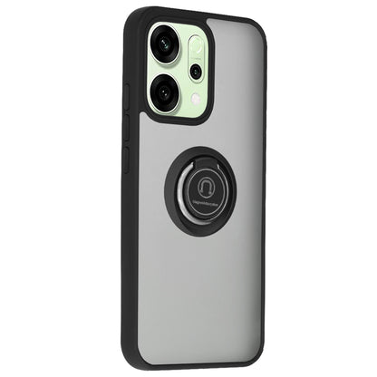 Deksel for Oppo Reno14, Techsuit, Glinth, Svart