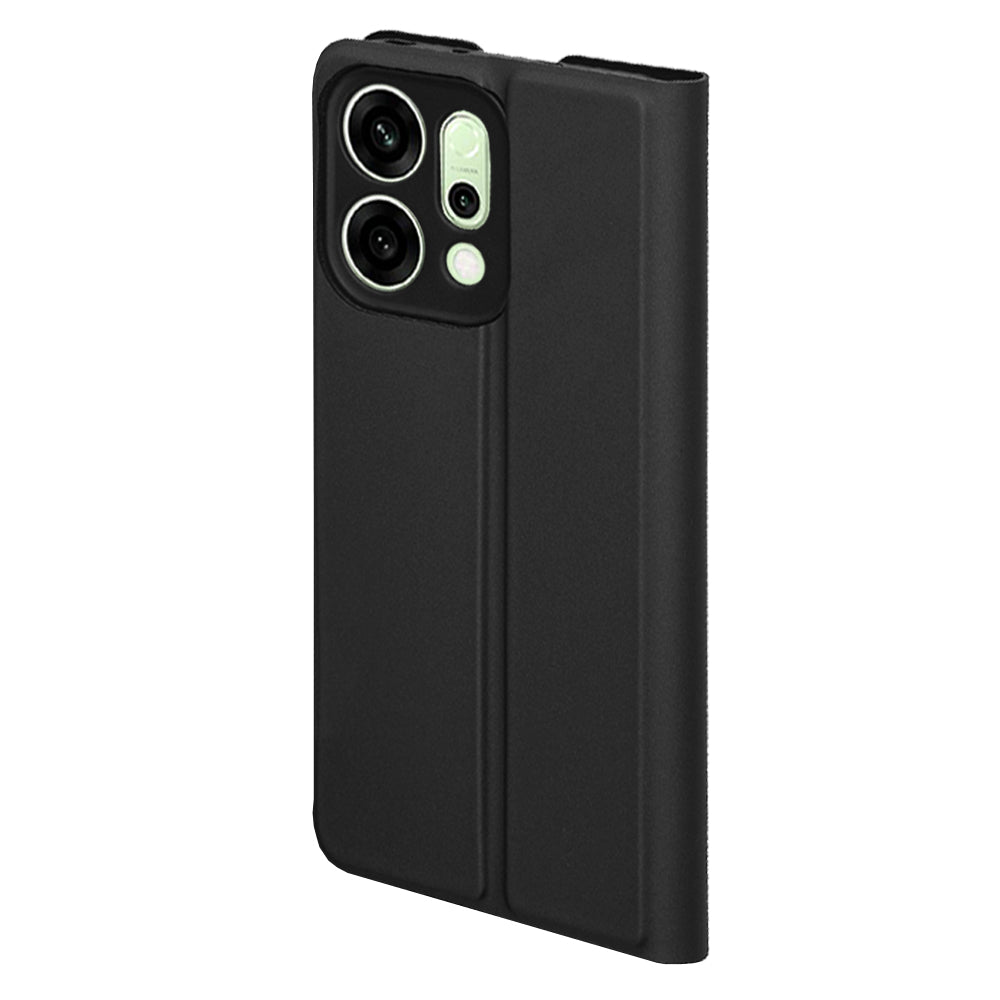 Deksel for Oppo Reno14, Techsuit, Magskin Book, Svart