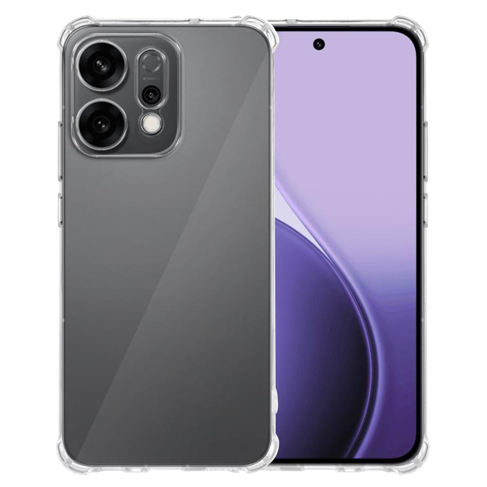 Deksel for Oppo Reno14, Techsuit, støtsikker klar, transparent