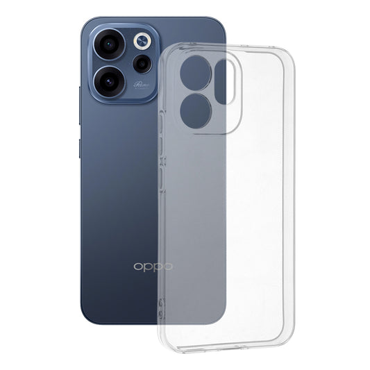 Deksel for Oppo Reno15 FS / Reno15 F, Techsuit, Klar, Gjennomsiktig