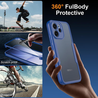 Deksel for Oppo Reno15 FS / Reno15 F, Techsuit, ColorVerse 360, Blå