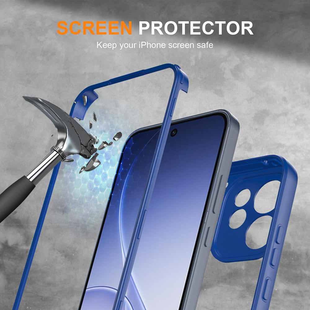 Deksel for Oppo Reno15 FS / Reno15 F, Techsuit, ColorVerse 360, Svart