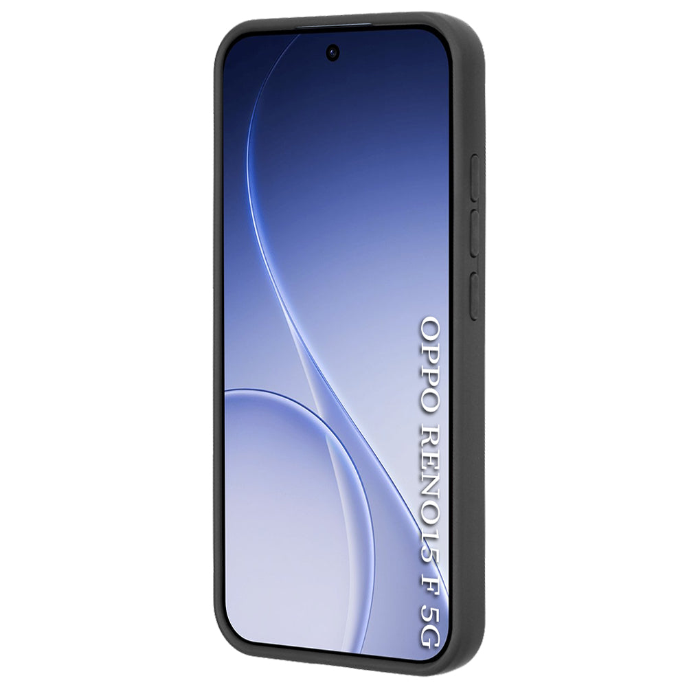Deksel for Oppo Reno15 FS / Reno15 F, Techsuit, Glinth, Svart
