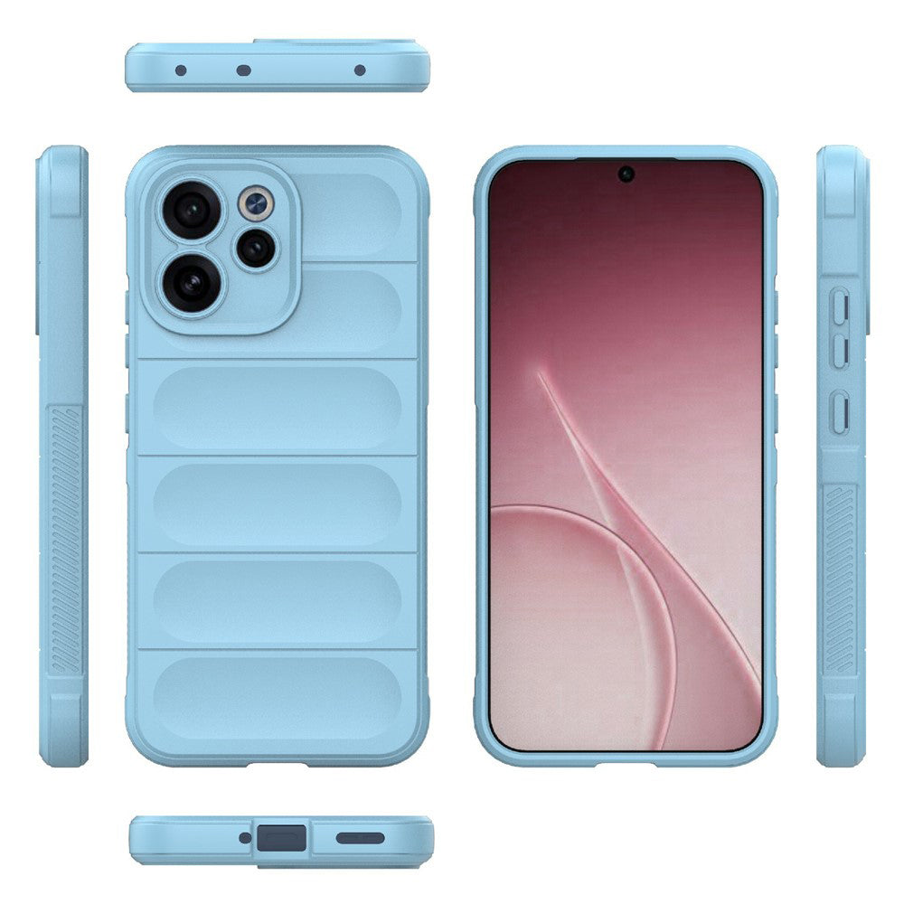 Deksel for Oppo Reno15 FS / Reno15 F, Techsuit, Magic Shield, Blå