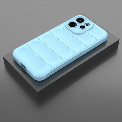 Deksel for Oppo Reno15 FS / Reno15 F, Techsuit, Magic Shield, Blå