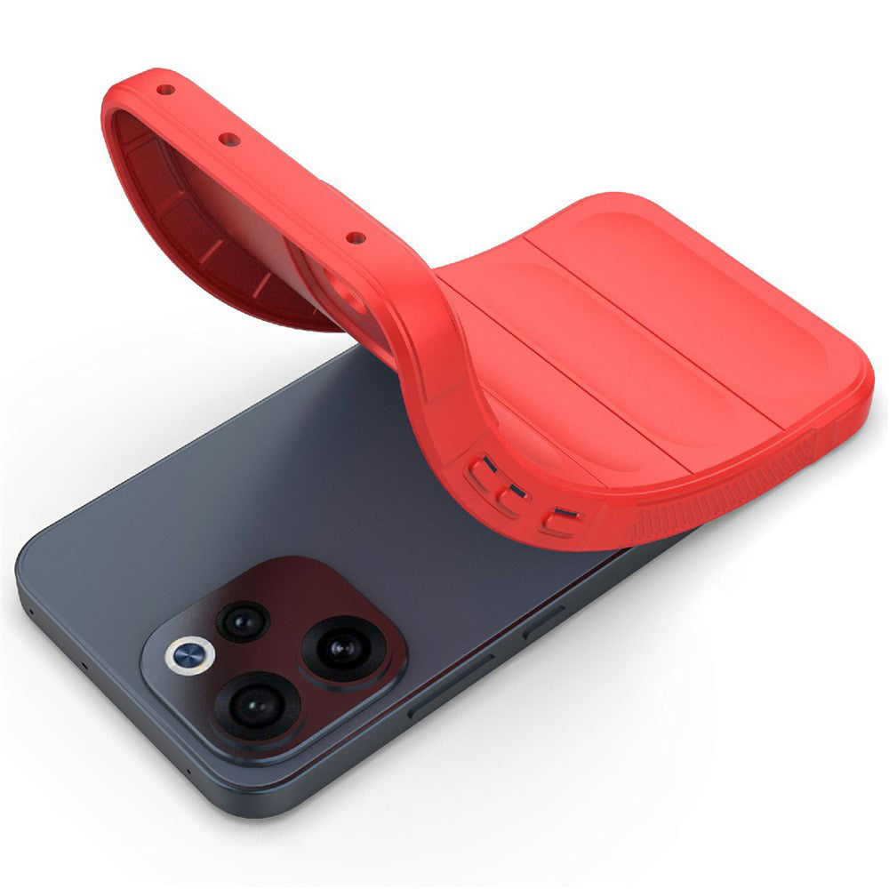 Deksel for Oppo Reno15 FS / Reno15 F, Techsuit, Magic Shield, Rød