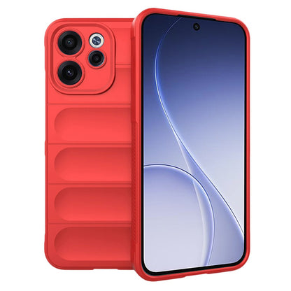 Deksel for Oppo Reno15 FS / Reno15 F, Techsuit, Magic Shield, Rød