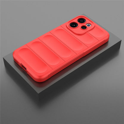 Deksel for Oppo Reno15 FS / Reno15 F, Techsuit, Magic Shield, Rød