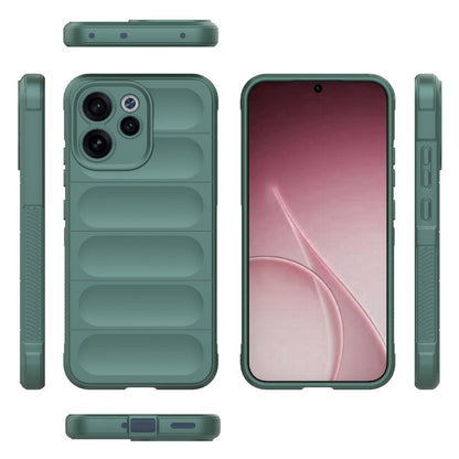 Deksel for Oppo Reno15 FS / Reno15 F, Techsuit, Magic Shield, Grønn