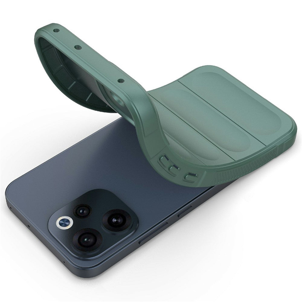 Deksel for Oppo Reno15 FS / Reno15 F, Techsuit, Magic Shield, Grønn