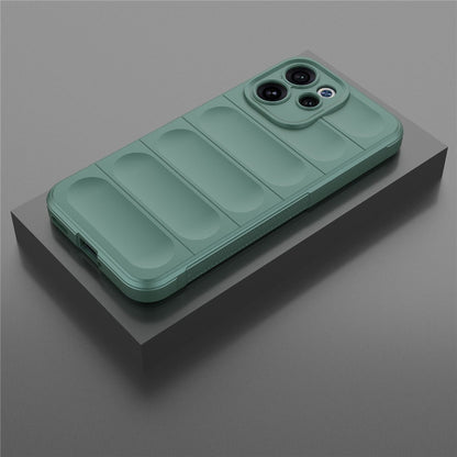 Deksel for Oppo Reno15 FS / Reno15 F, Techsuit, Magic Shield, Grønn