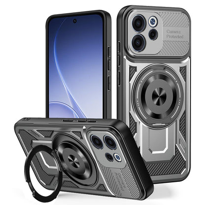 Deksel for Oppo Reno15 FS / Reno15 F, Techsuit, RuggedCam, Grå