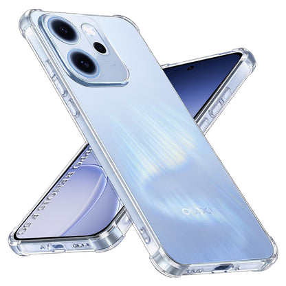 Deksel for Oppo Reno15 FS / Reno15 F, Techsuit, Støtsikker Klar, Gjennomsiktig