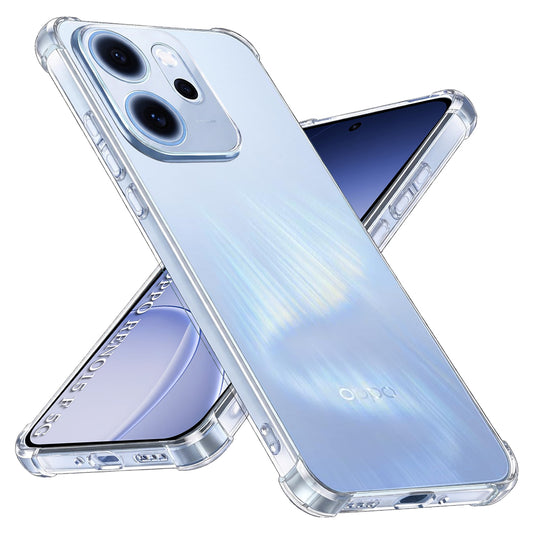 Deksel for Oppo Reno15 FS / Reno15 F, Techsuit, Støtsikker Klar, Gjennomsiktig