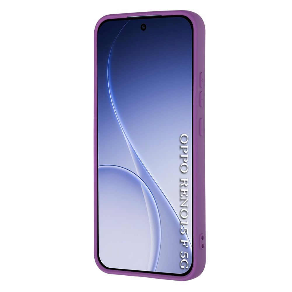 Deksel til Oppo Reno15 FS / Reno15 F, Techsuit, SoftFlex, Lilla