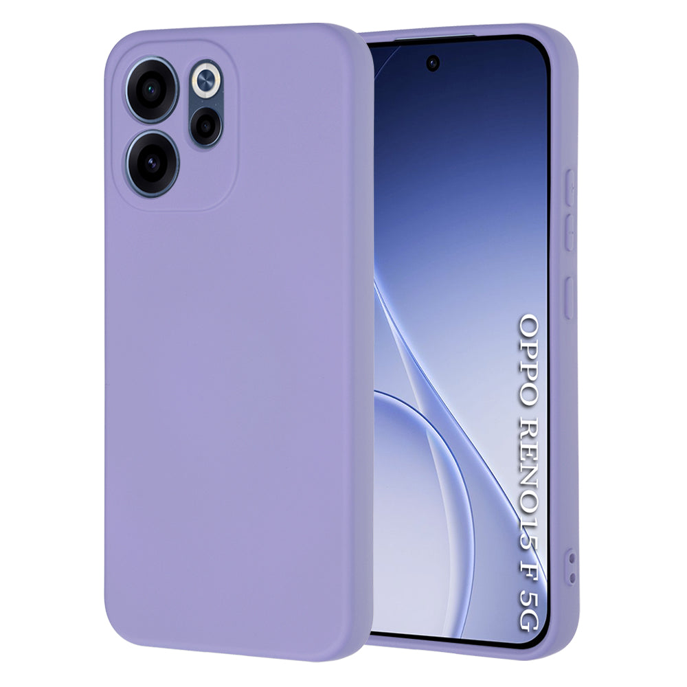 Deksel til Oppo Reno15 FS / Reno15 F, Techsuit, SoftFlex, Lys lilla