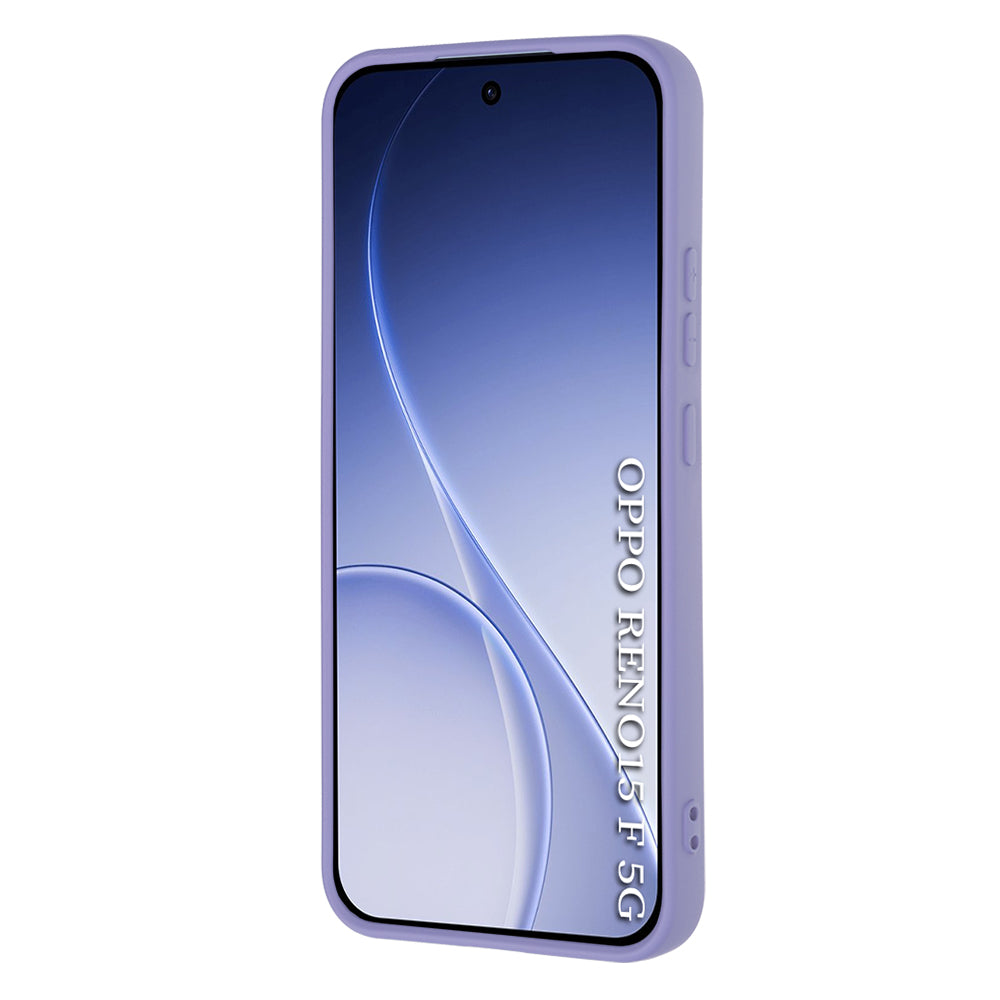 Deksel til Oppo Reno15 FS / Reno15 F, Techsuit, SoftFlex, Lys lilla