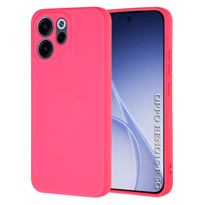 Deksel for Oppo Reno15 FS / Reno15 F, Techsuit, SoftFlex, Mørk Rosa