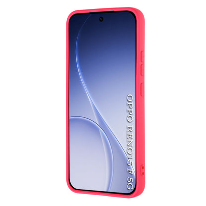 Deksel for Oppo Reno15 FS / Reno15 F, Techsuit, SoftFlex, Mørk Rosa