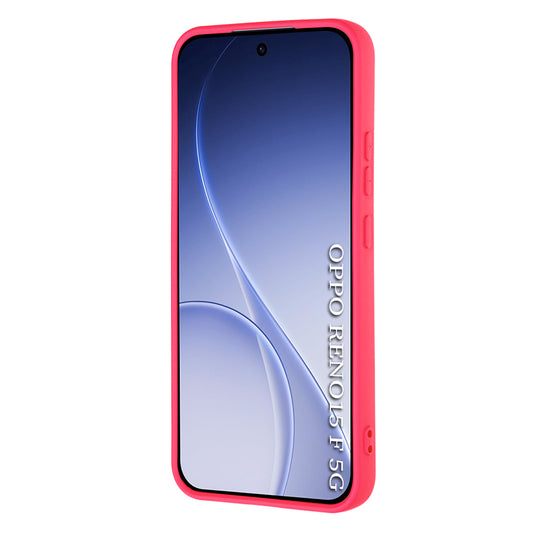 Deksel for Oppo Reno15 FS / Reno15 F, Techsuit, SoftFlex, Mørk Rosa