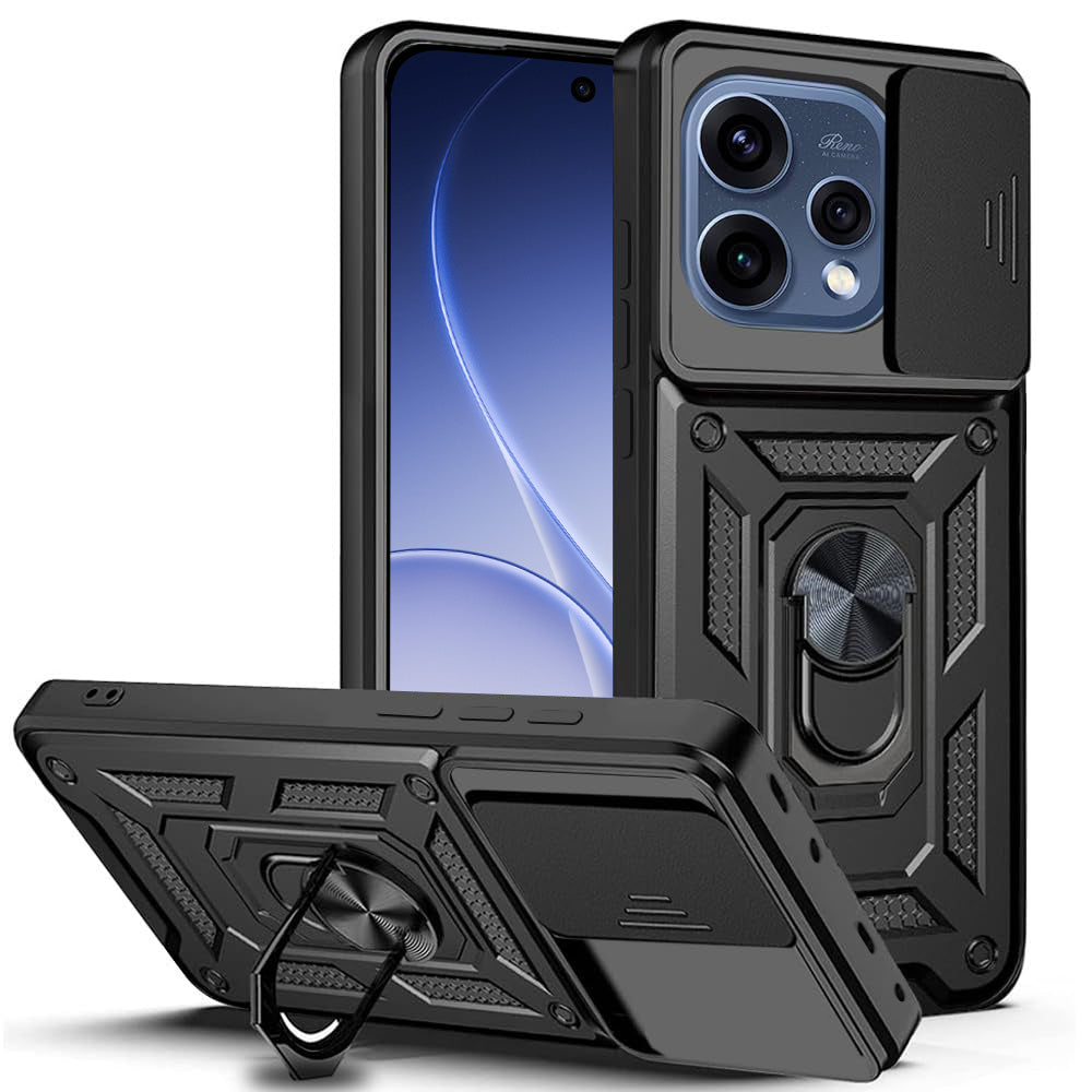 Deksel for Oppo Reno15, Techsuit, CamShield, Svart