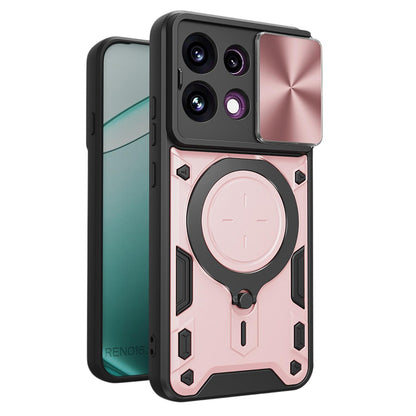 Deksel for Oppo Reno16 F / Reno16 FS, Techsuit, CamGuard Pro, Rosa Gull