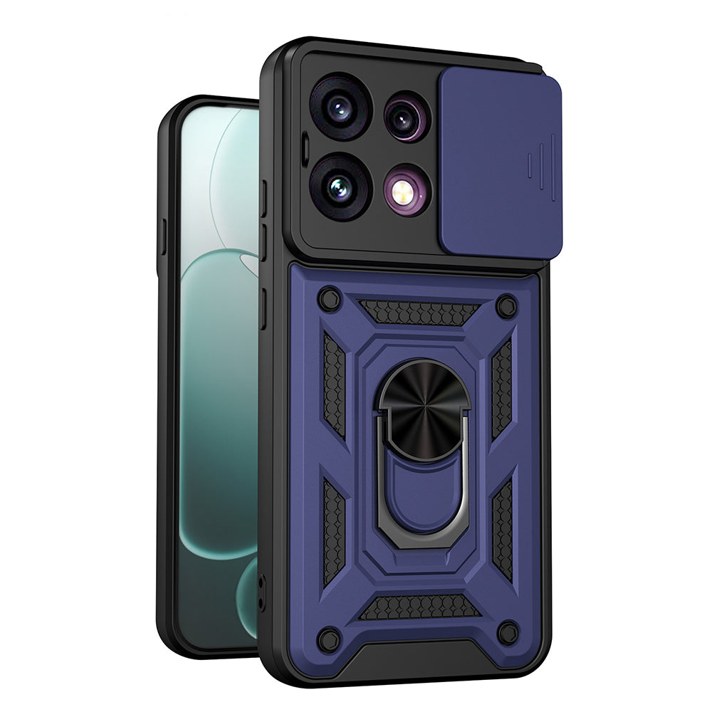 Deksel for Oppo Reno16 F / Reno16 FS, Techsuit, CamShield, Blå