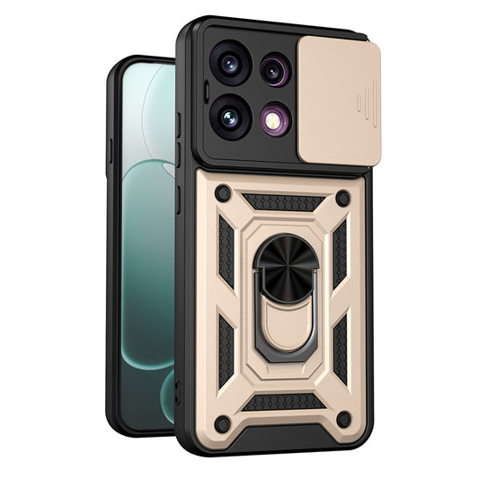 Deksel for Oppo Reno16 F / Reno16 FS, Techsuit, CamShield, Gullfarget