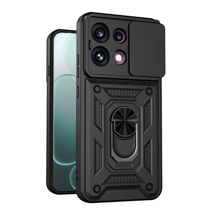Deksel for Oppo Reno16 F / Reno16 FS, Techsuit, CamShield, Svart