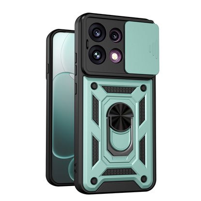Deksel til Oppo Reno16 F / Reno16 FS, Techsuit, CamShield, Grønn