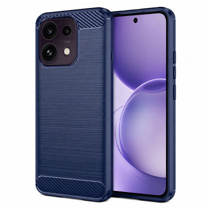 Deksel til Oppo Reno16 F / Reno16 FS, Techsuit, Karbon, Blå