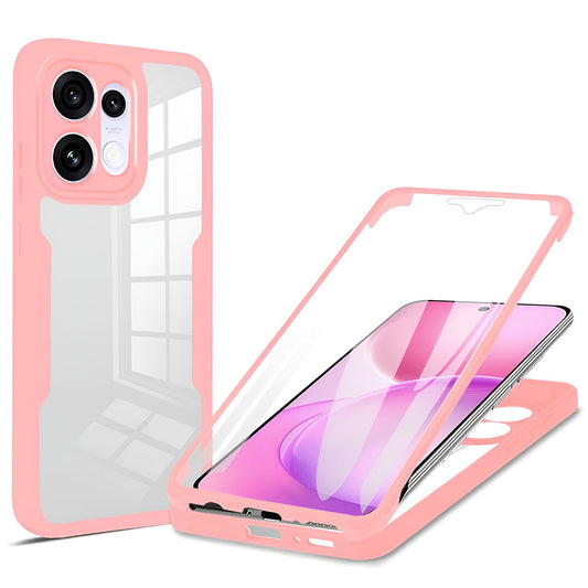 Deksel for Oppo Reno16 F / Reno16 FS, Techsuit, ColorVerse 360, Rosa