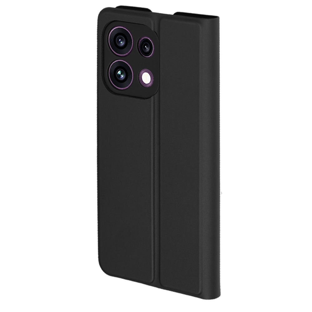 Deksel til Oppo Reno16 F / Reno16 FS, Techsuit, Magskin Book, Svart