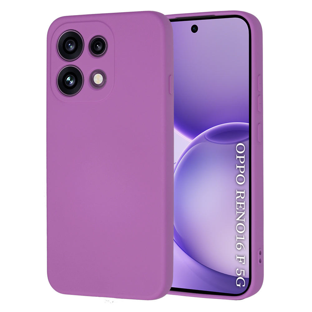 Deksel til Oppo Reno16 F / Reno16 FS, Techsuit, SoftFlex, Lilla