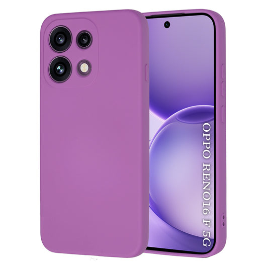Deksel til Oppo Reno16 F / Reno16 FS, Techsuit, SoftFlex, Lilla