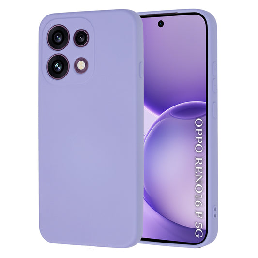 Deksel til Oppo Reno16 F / Reno16 FS, Techsuit, SoftFlex, Lys lilla
