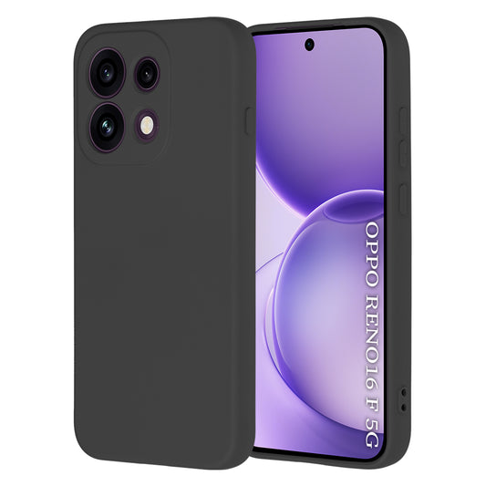 Deksel til Oppo Reno16 F / Reno16 FS, Techsuit, SoftFlex, Svart