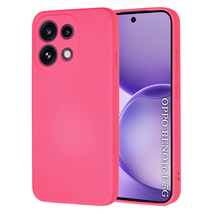 Deksel for Oppo Reno16 F / Reno16 FS, Techsuit, SoftFlex, Mørk Rosa