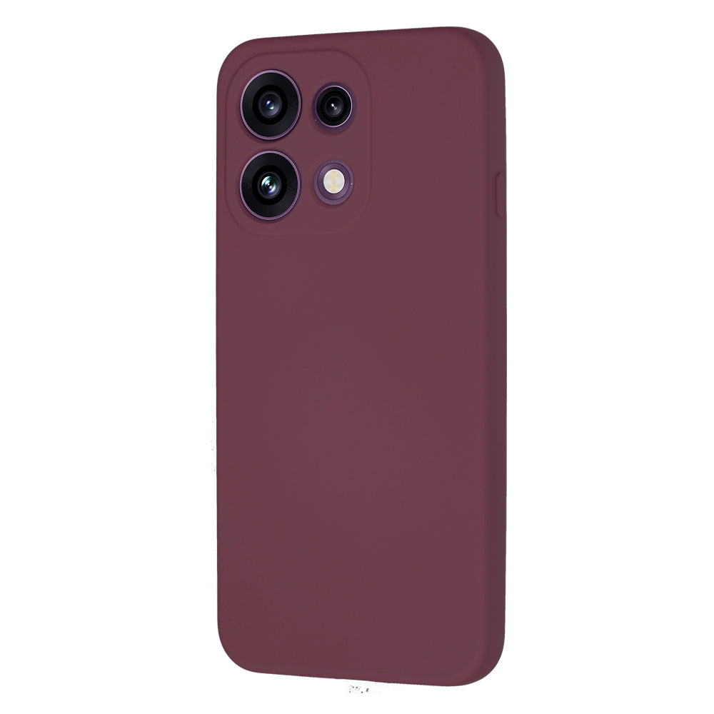 Deksel til Oppo Reno16 F / Reno16 FS, Techsuit, SoftFlex, Burgunder